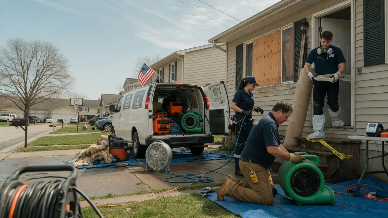Water Damage Restoration in Springdale, MT near me